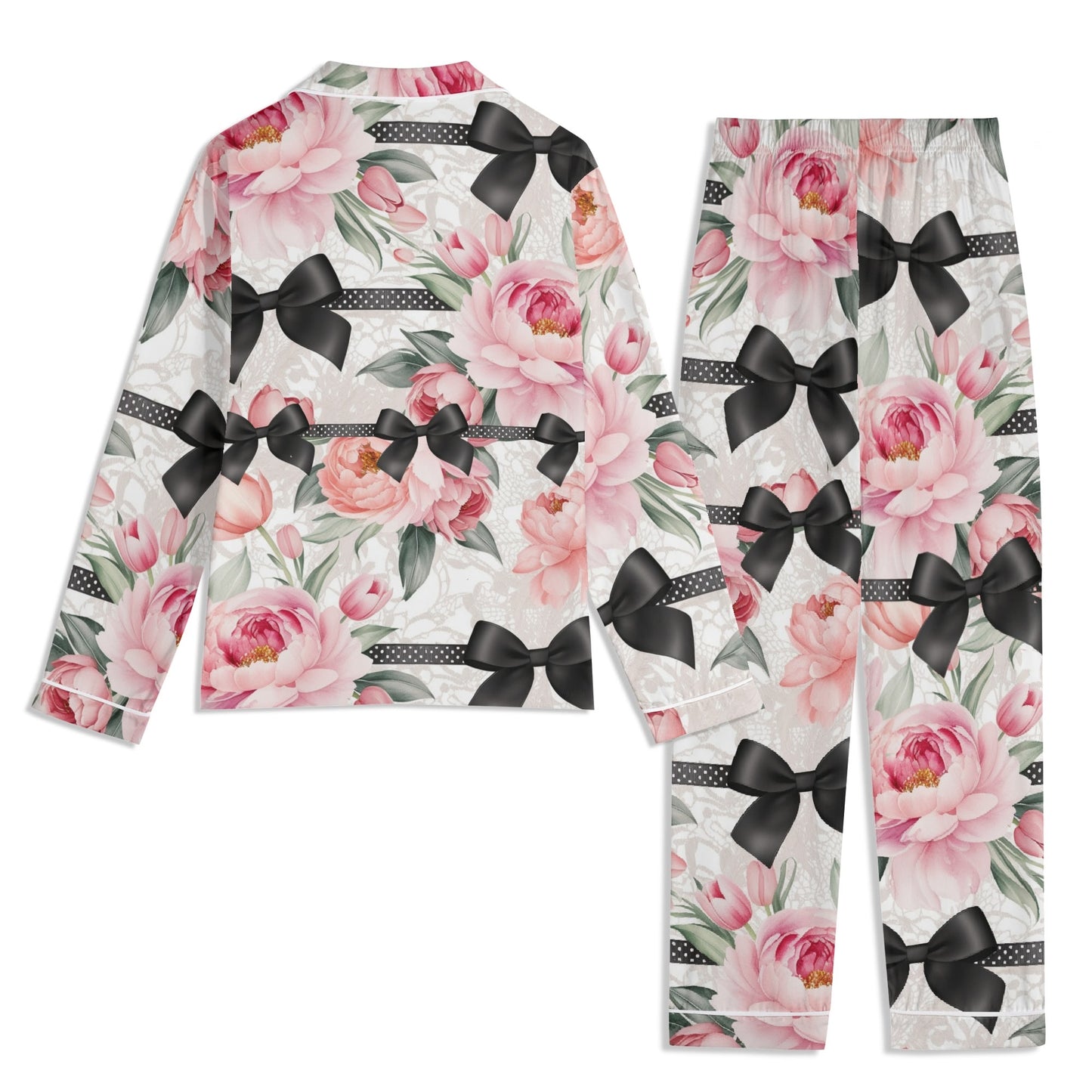 Cherries & Bows PJ set-Mom