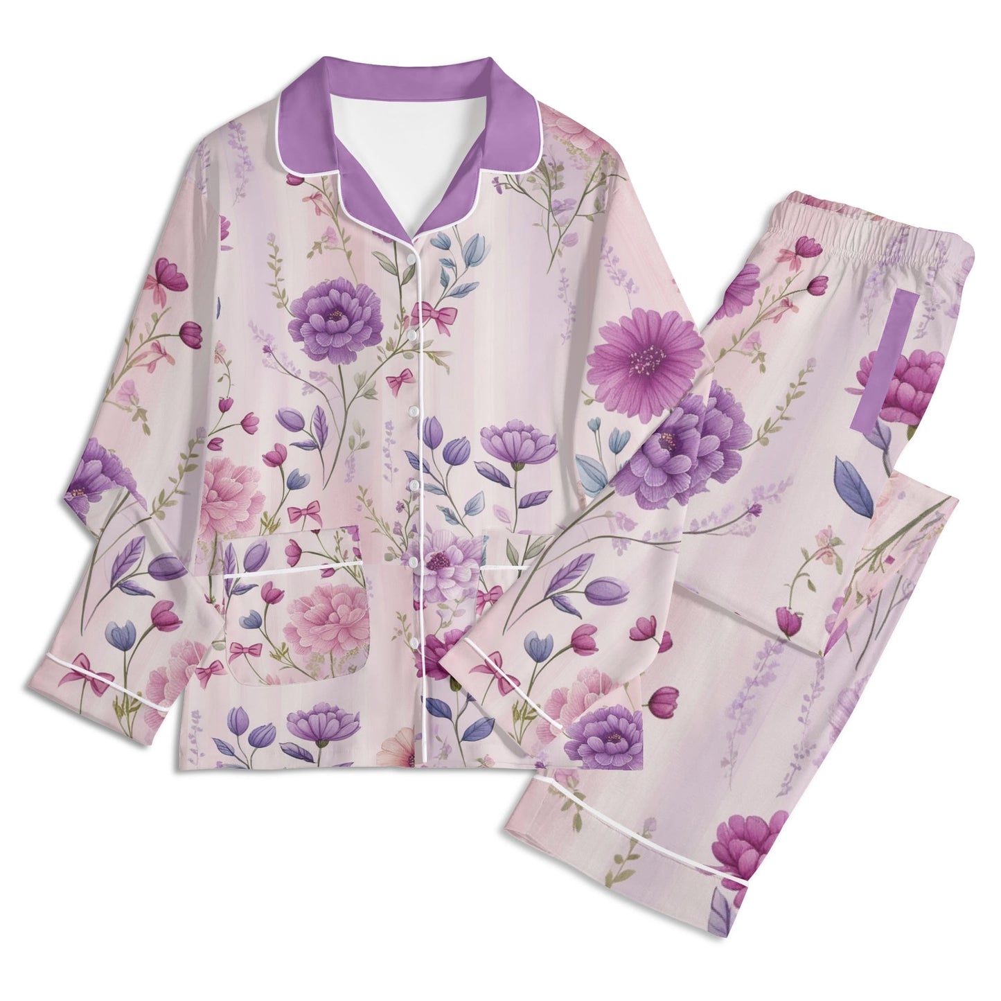 Lavender Luxe Petals  PJ-Mom