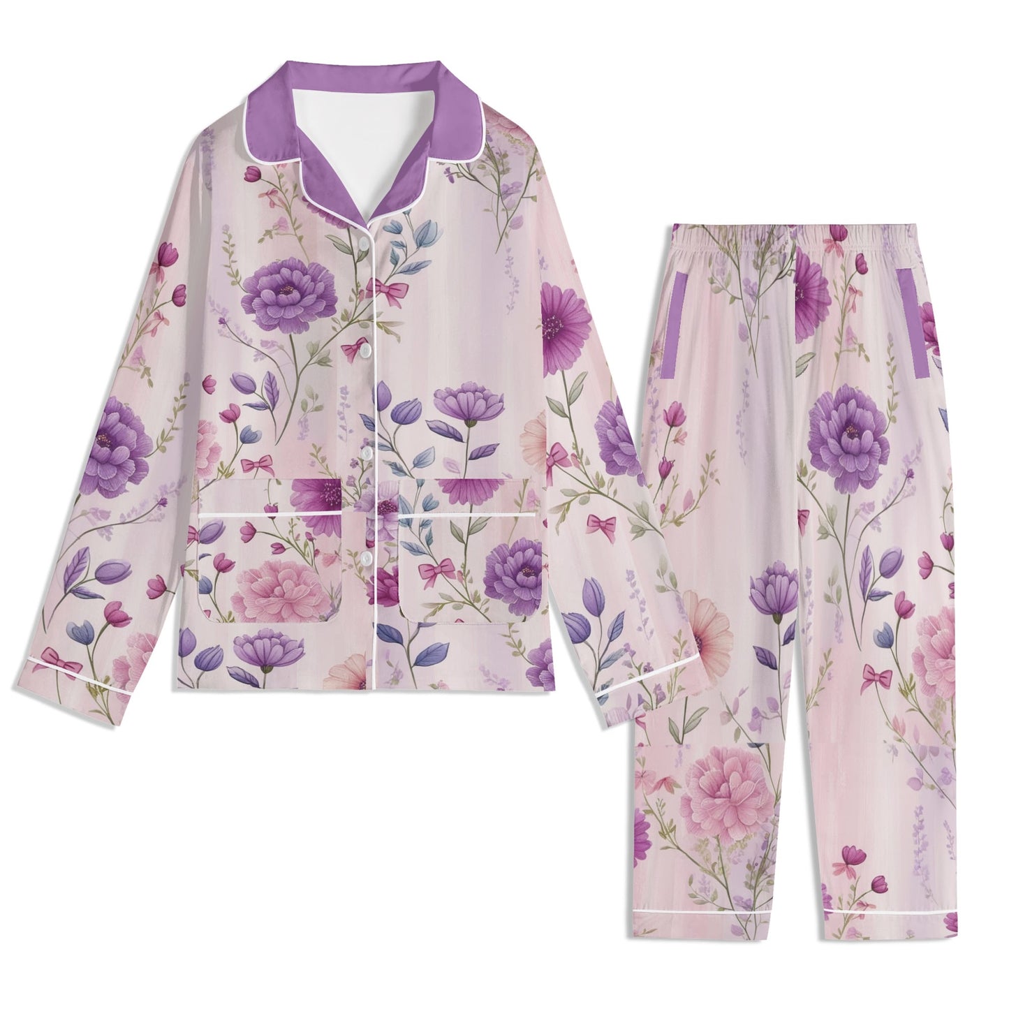 Lavender Luxe Petals PJ-Kids