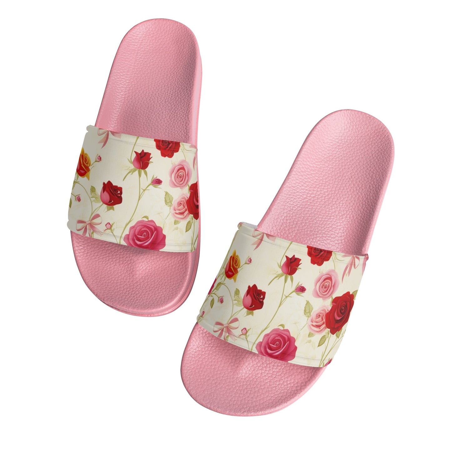 Rosy Bow Slides