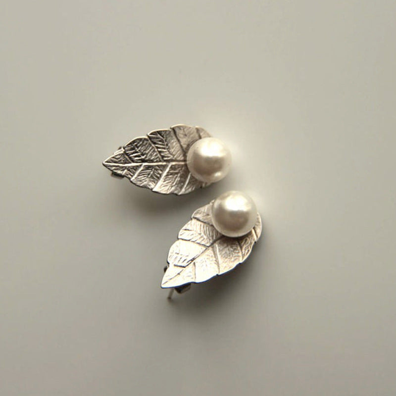 Leaf Stud Earrings