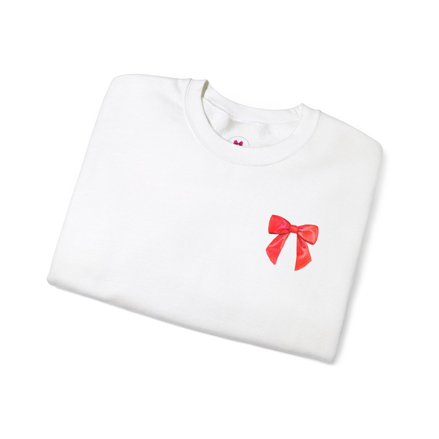 Red Bow Sweatshirt