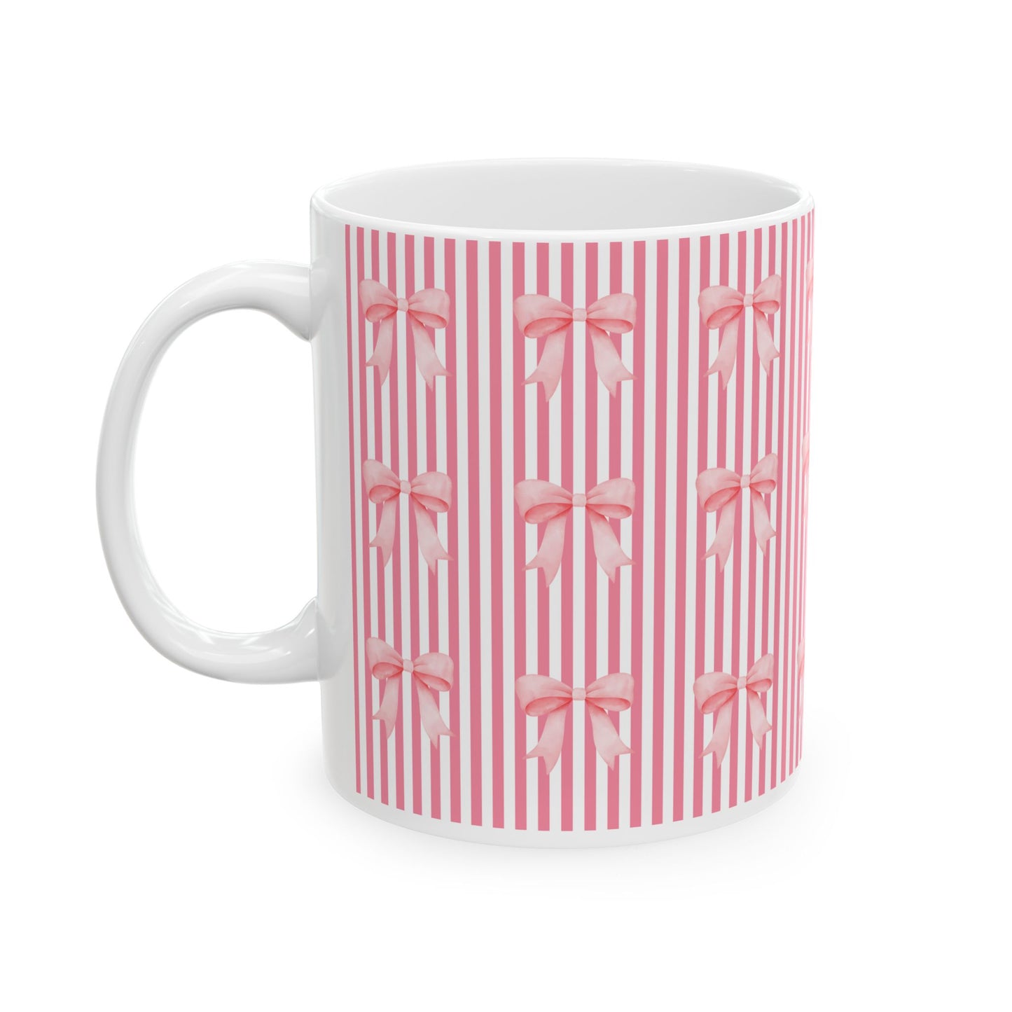 Bows and Stripes Mug