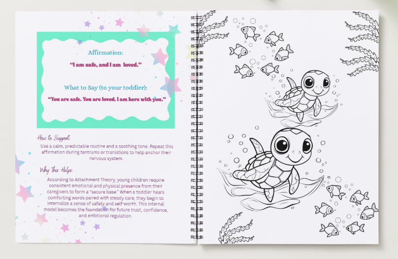 Dear Little You...Affirmation Journal Guide