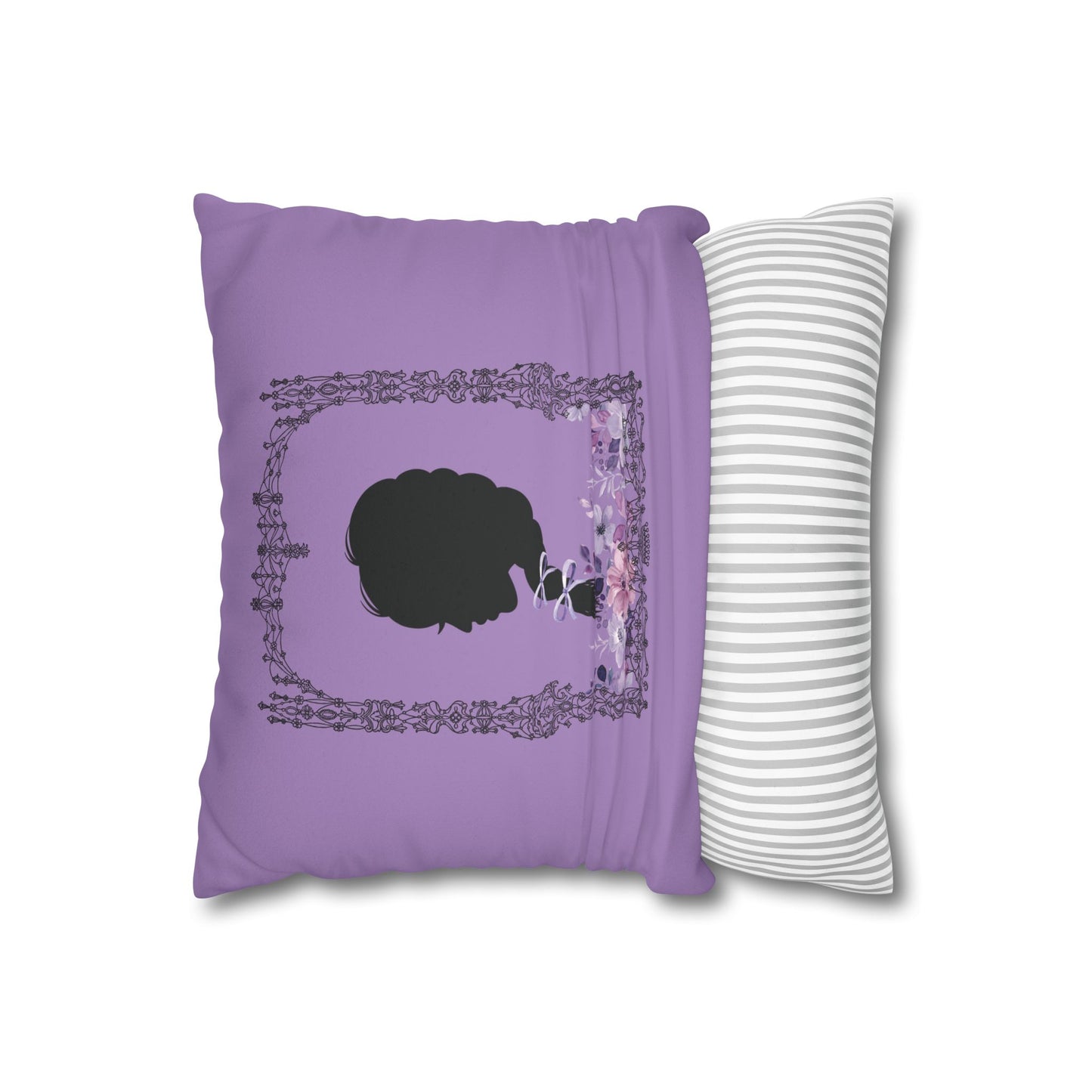 Whistledown Dream Pillow Case-Purple Suede