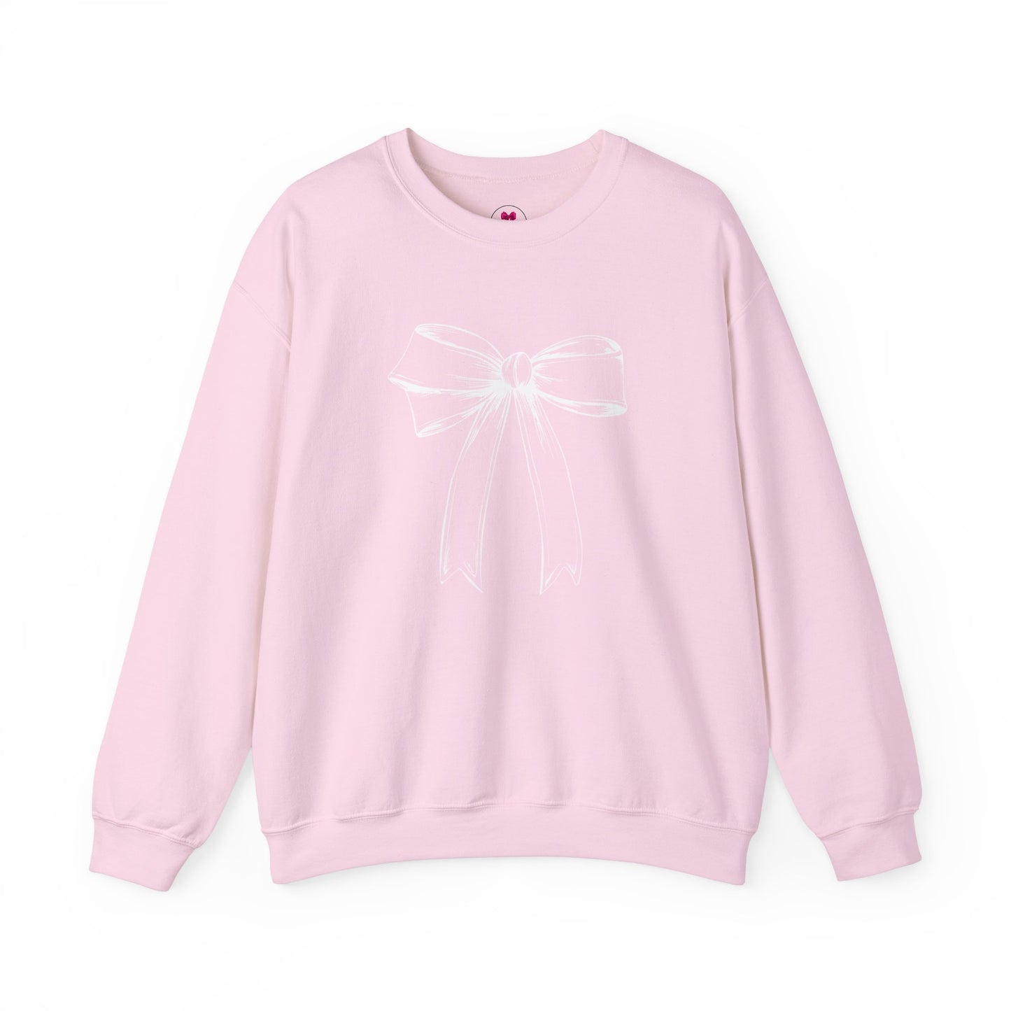 White Bow Sweatshirt