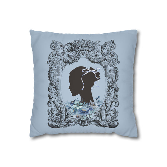 Whistledown Dream Pillow Case-Blue Suede