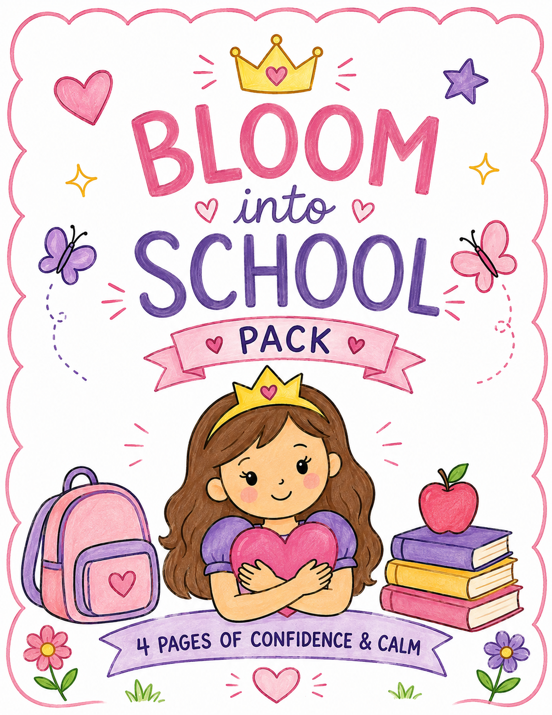 Bloom Into School Pack – FREE Printable