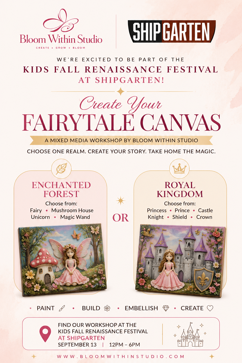 Create Your Fairytale Canvas
