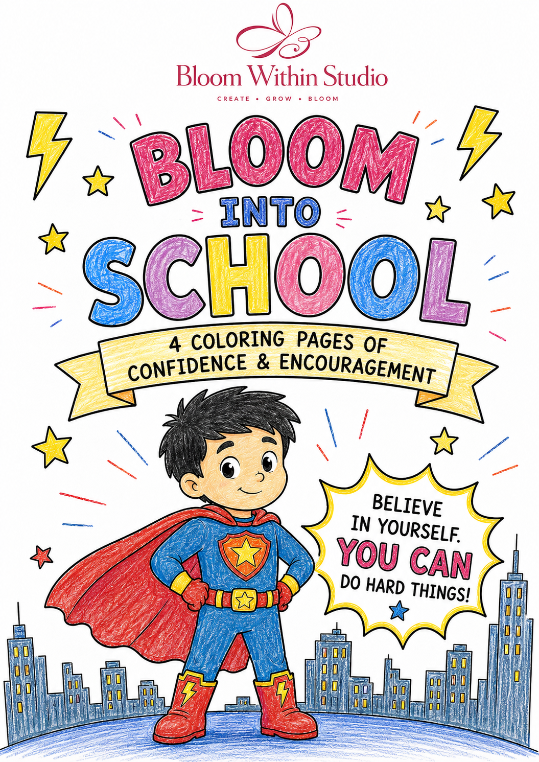 Bloom Into School Pack – FREE Printable