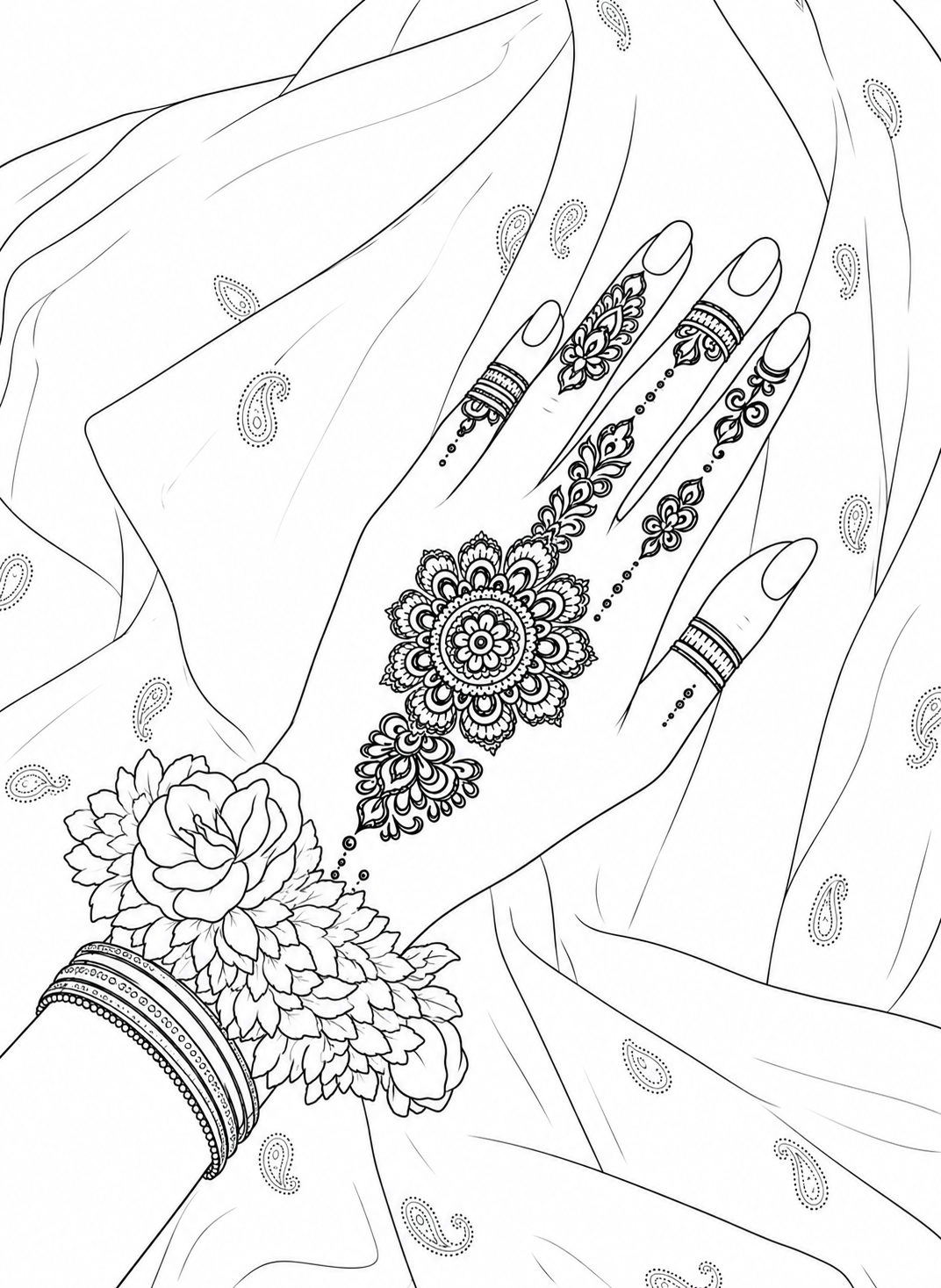 Mehndi 3D Paint Night Workshop
