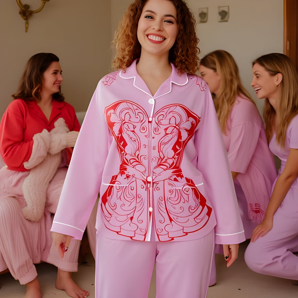 Dreamy Romantic PJ set-Pink