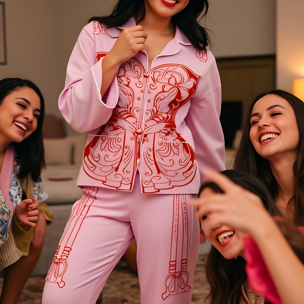 Dreamy Romantic PJ set-Pink