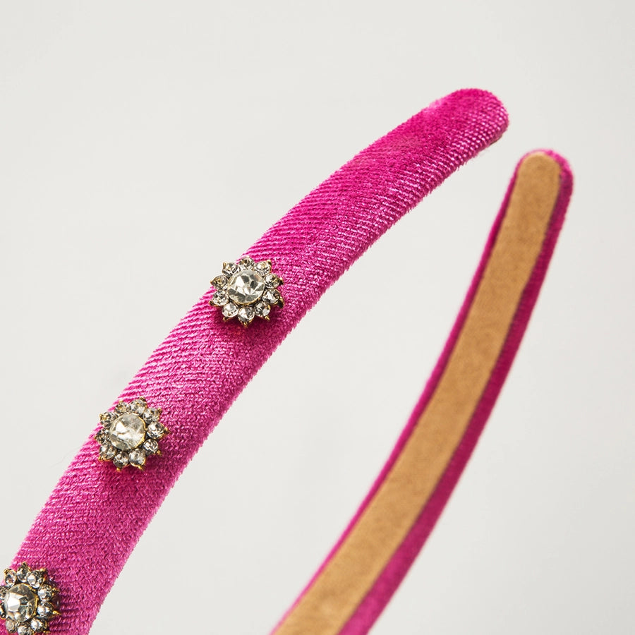 Flower Rhinestone Hair band