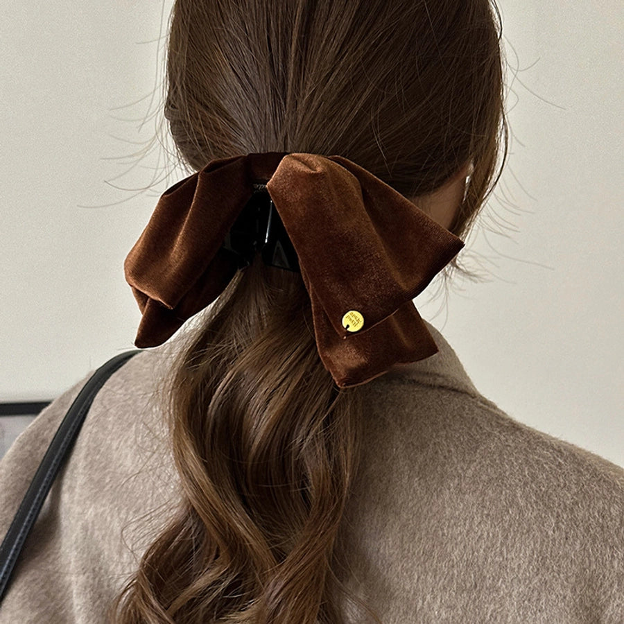 Velour Hair Clip