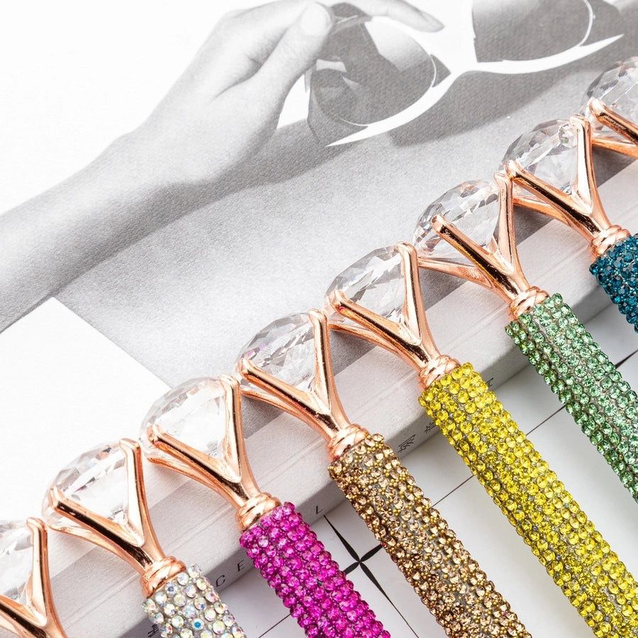 Diamond ballpoint pen