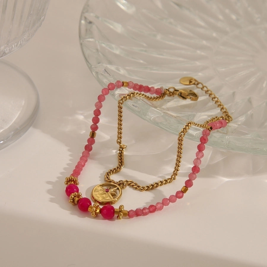 Bohemian Bead Bracelet (18K Gold Plated)