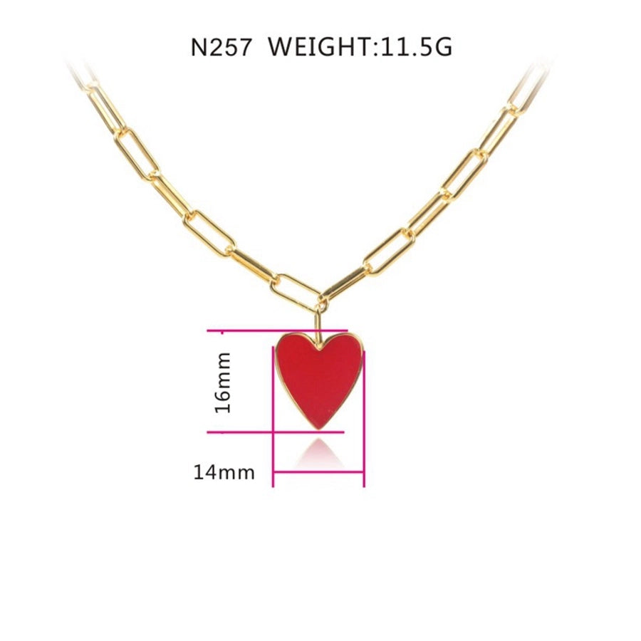 'Clip my Heart' Necklace