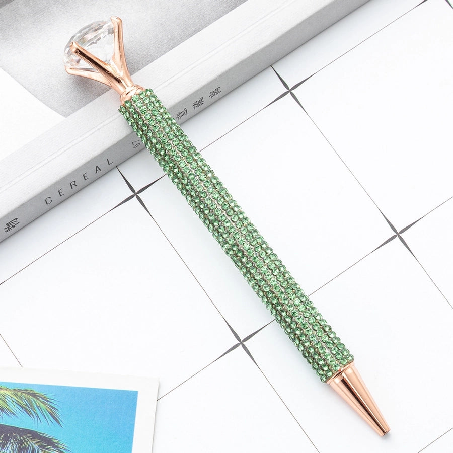 Diamond ballpoint pen