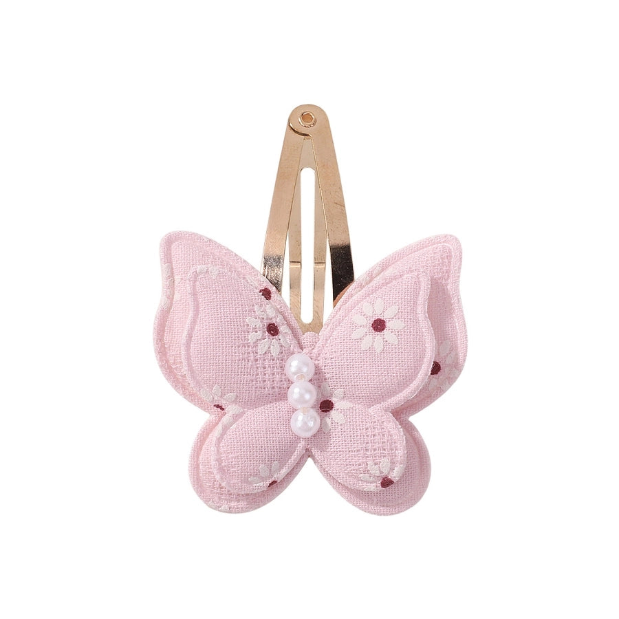 Butterfly yarn Hair Clip