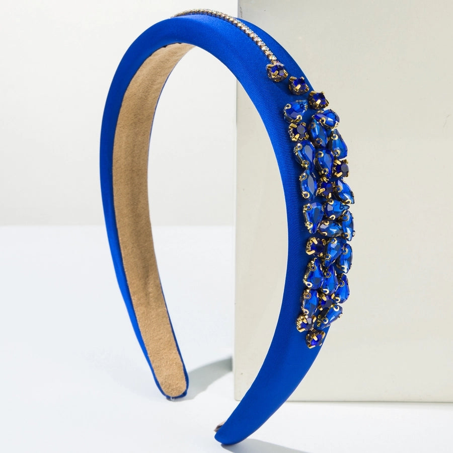 Water Droplet Rhinestones Hair Band