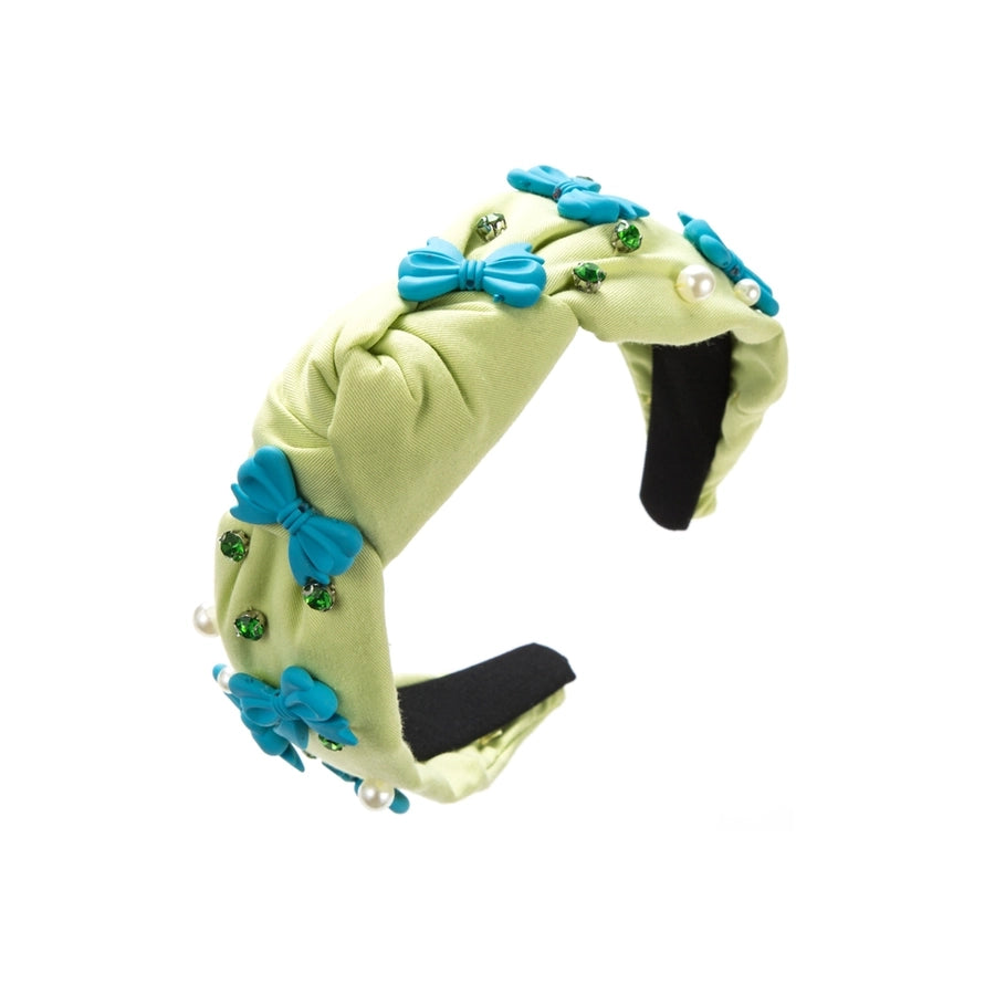 Bow knot Hairband Rhinestones