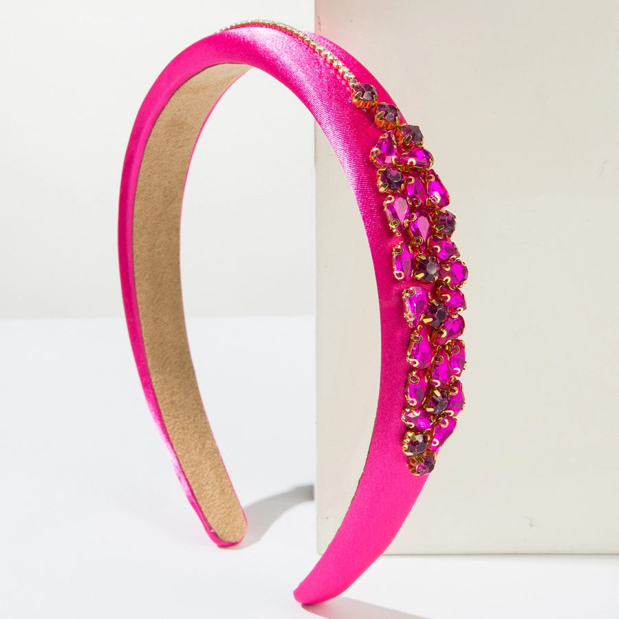 Water Droplet Rhinestones Hair Band