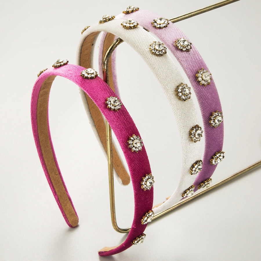 Flower Rhinestone Hair band