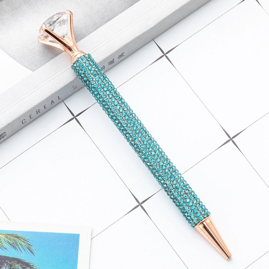 Diamond ballpoint pen