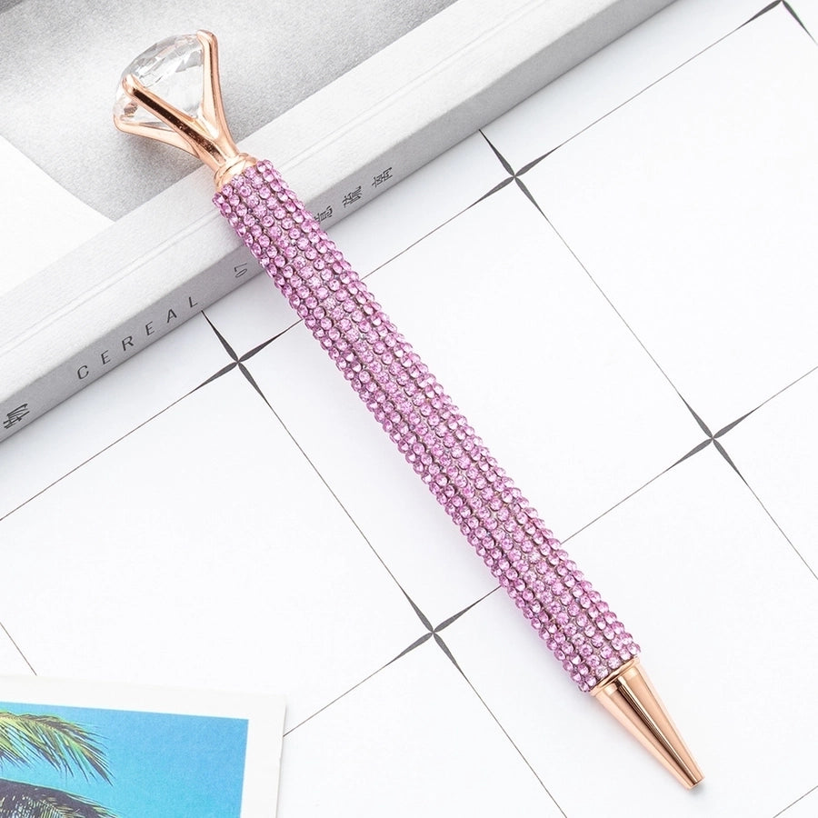 Diamond ballpoint pen