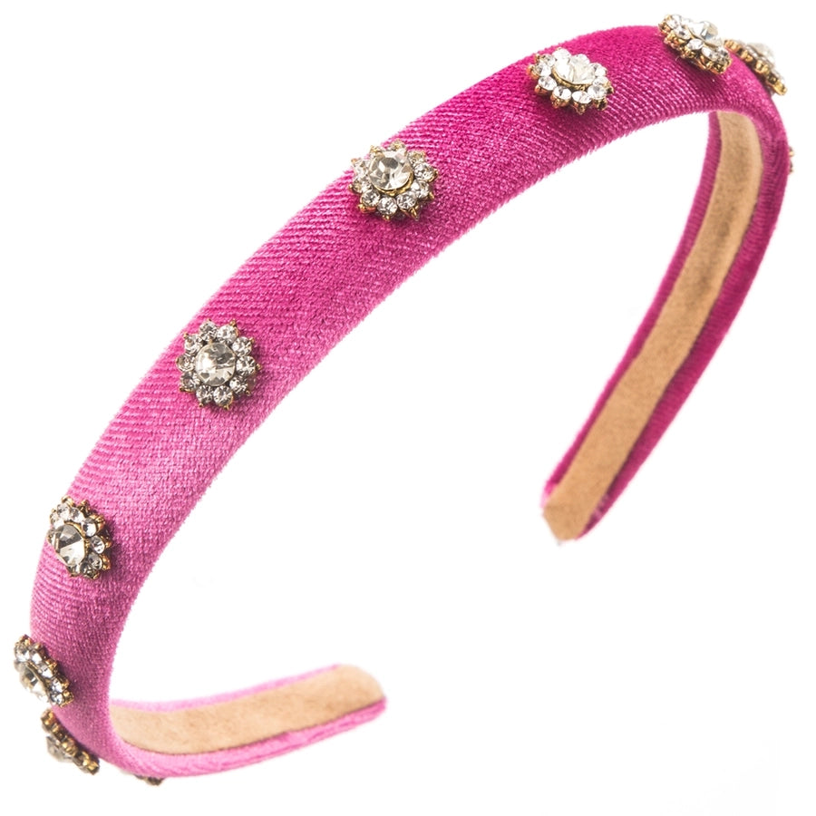 Flower Rhinestone Hair band
