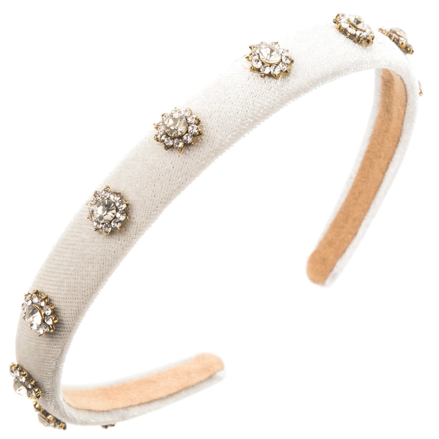 Flower Rhinestone Hair band