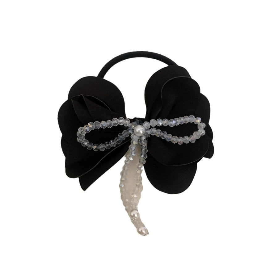 Crystal Bow Knot Hair Tie