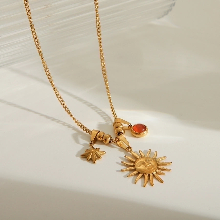 Charm Necklace- 18K Gold Plated