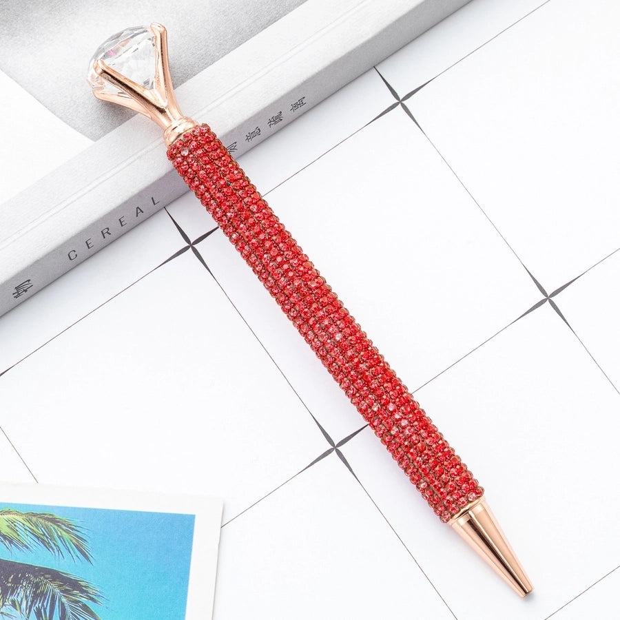 Diamond ballpoint pen