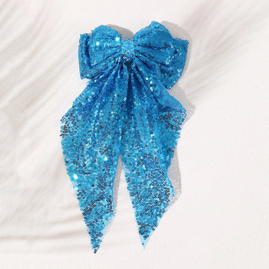 Sequins Bow Hair Clip