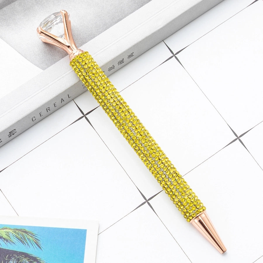 Diamond ballpoint pen