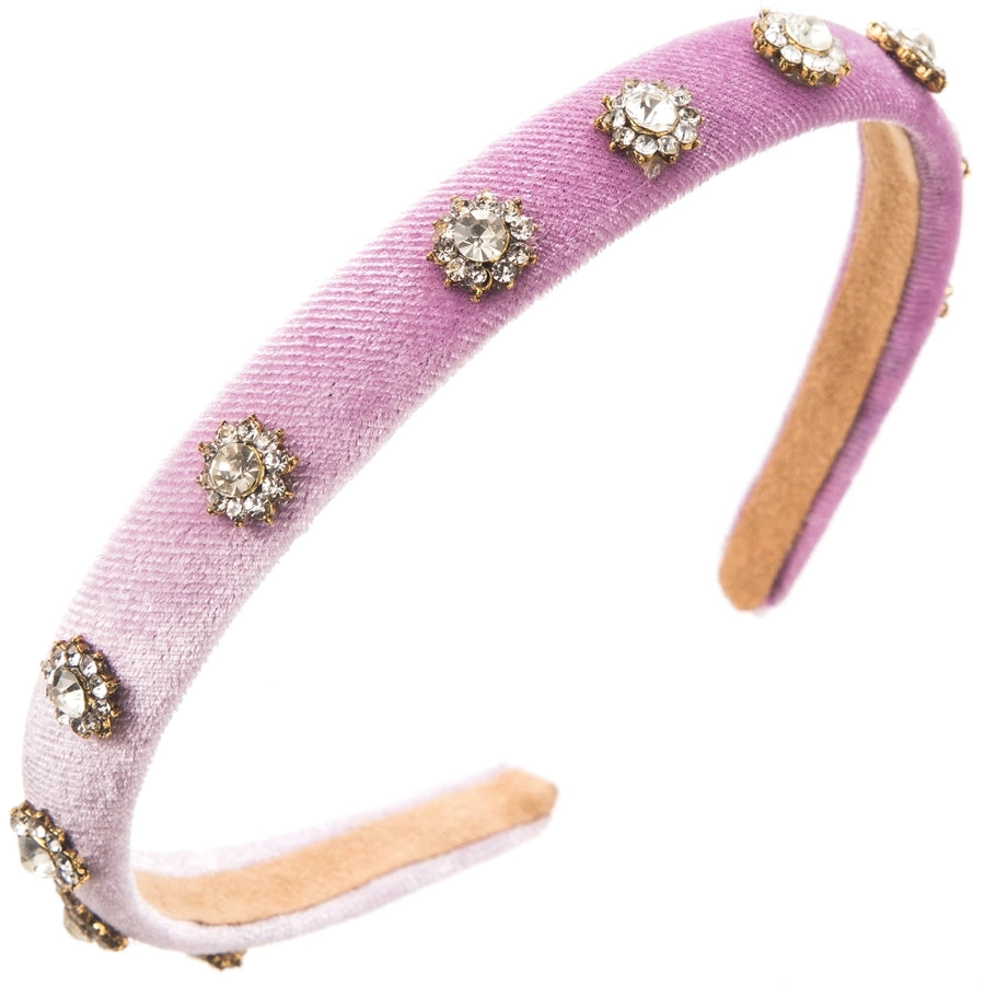 Flower Rhinestone Hair band