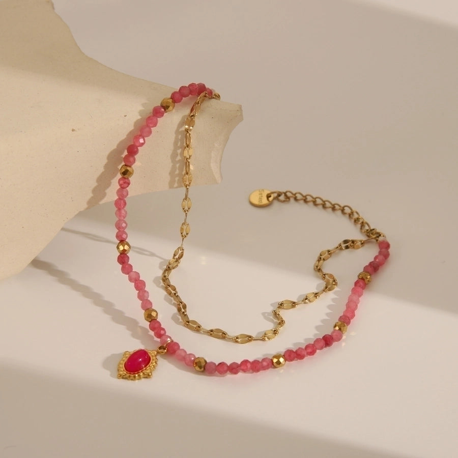 Bohemian Bead Bracelet (18K Gold Plated)