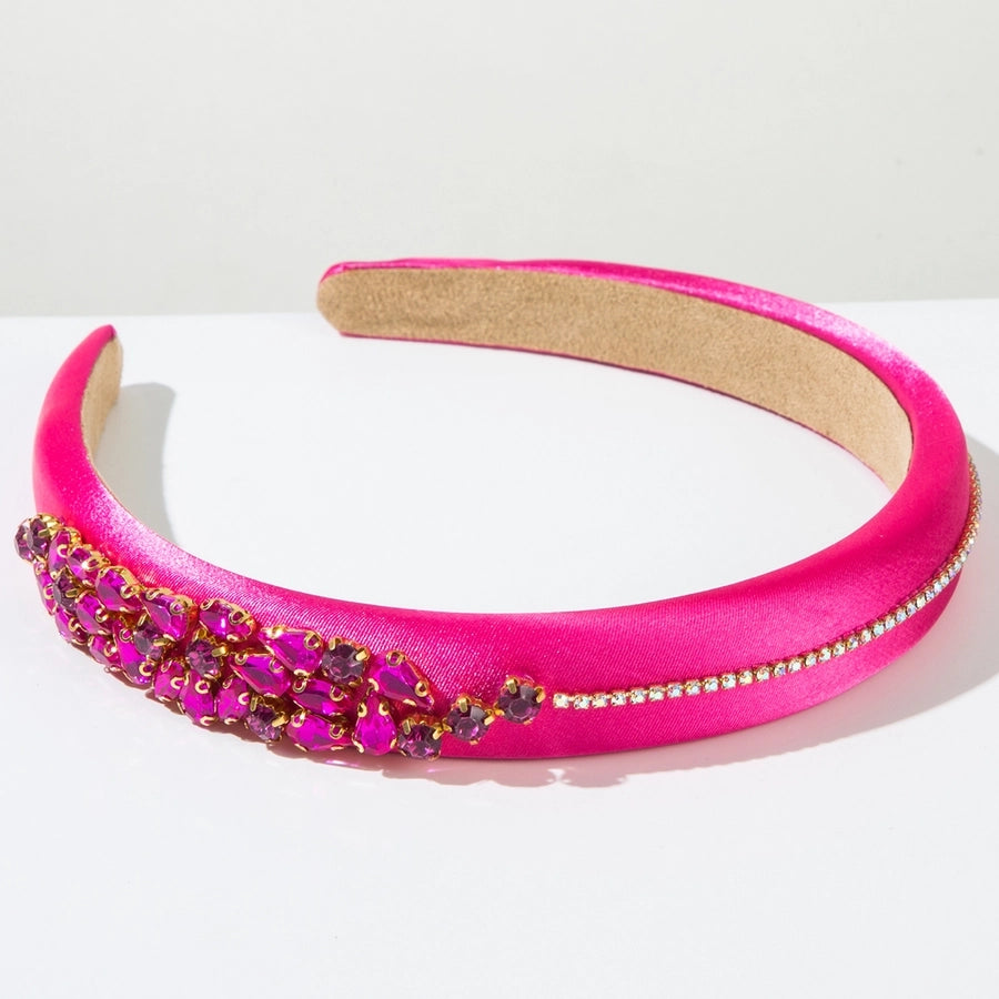 Water Droplet Rhinestones Hair Band