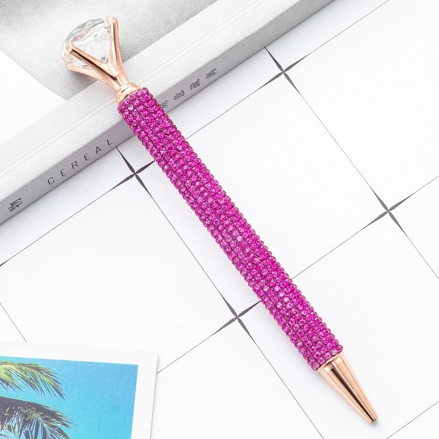Diamond ballpoint pen