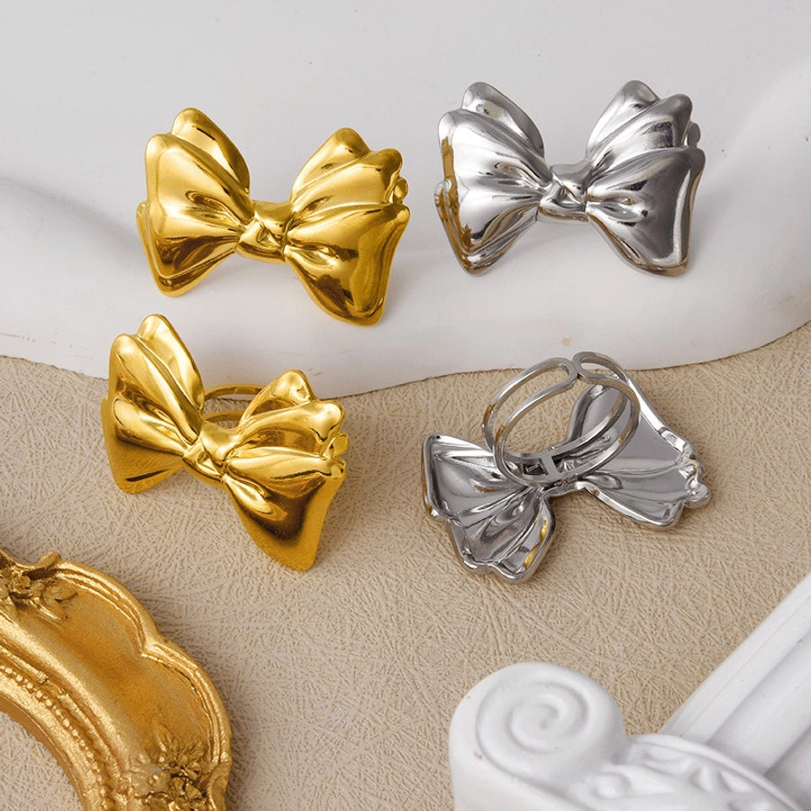 Bow Ring (18K Gold Plated)