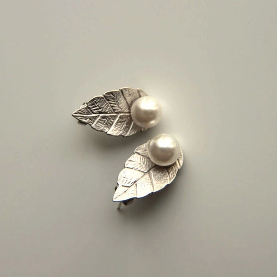 Leaf Stud Earrings