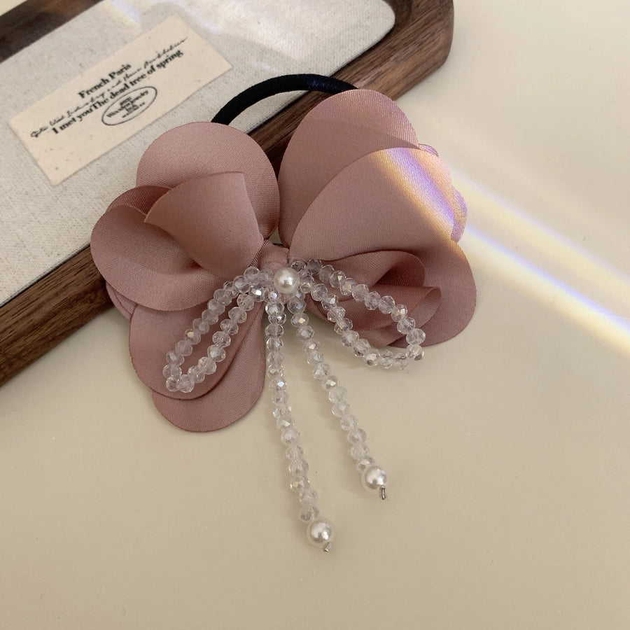 Crystal Bow Knot Hair Tie
