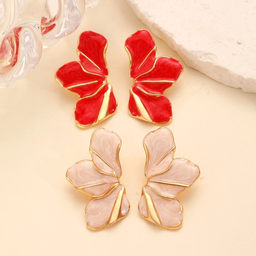 Flower Petal Earrings
