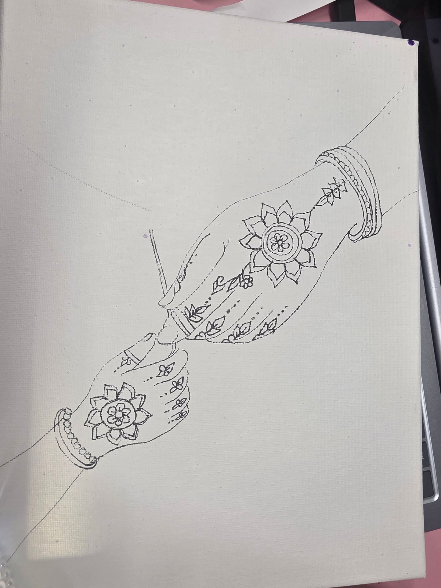 Mehndi 3D Paint Night Workshop